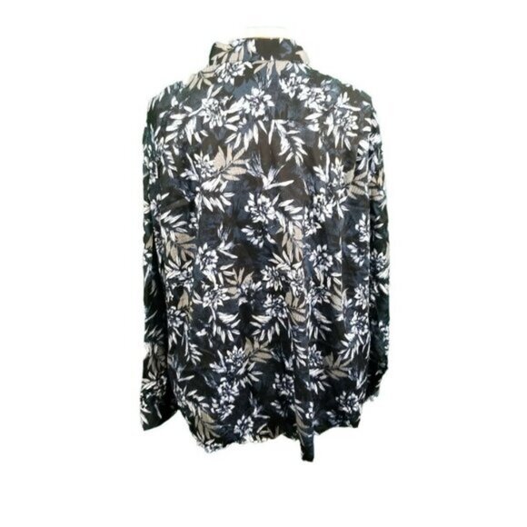 Angelo Litrico 4XL Blue Floral Regular Fit 100% Cotton Made in Italy - Picture 4 of 6